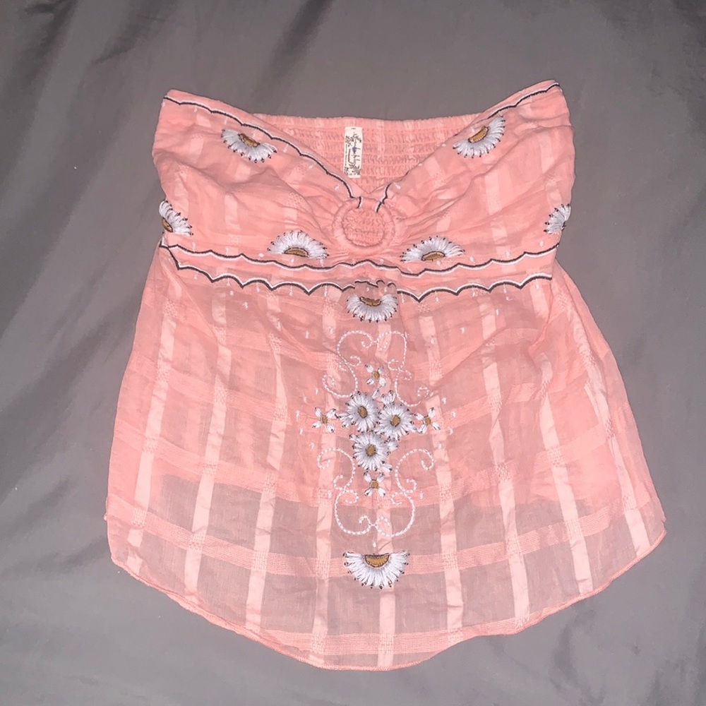 Free People Strapless Top